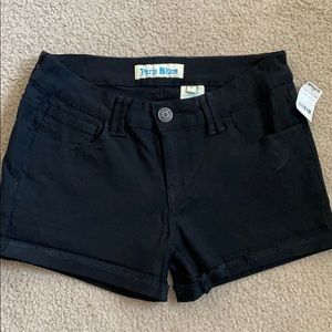 Paris Blues black shorts